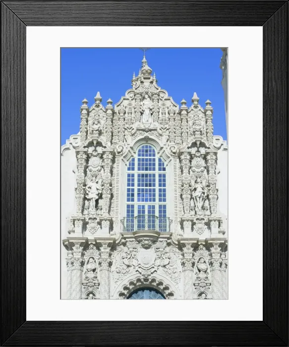 Framed Print : Facade of the California Building which houses the Museum of Man, San Diego Framed Print : Facade of the California Building which houses the Museum of Man, San Diego