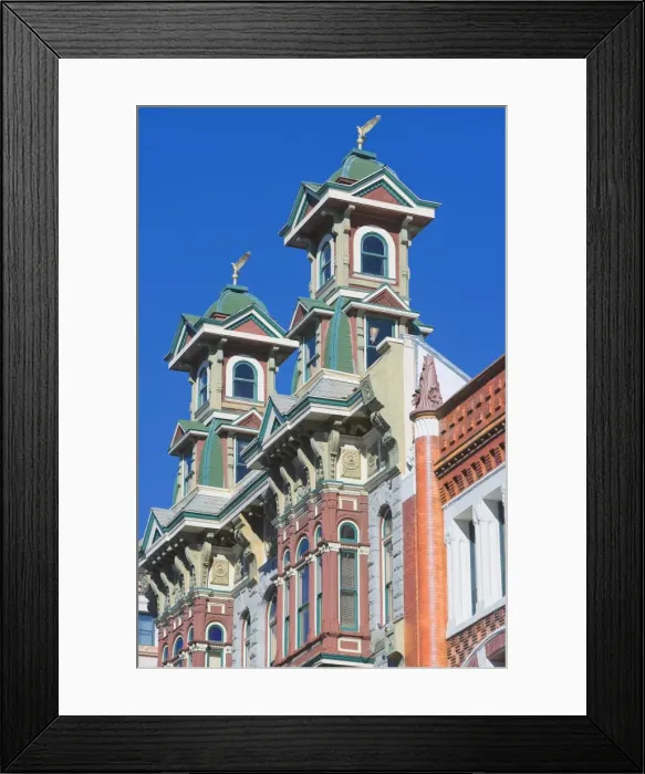 Framed Print : Buildings on 5th Avenue, Gaslamp district, San Diego, California, United States of America Framed Print : Buildings on 5th Avenue, Gaslamp district, San Diego, California, United States of America