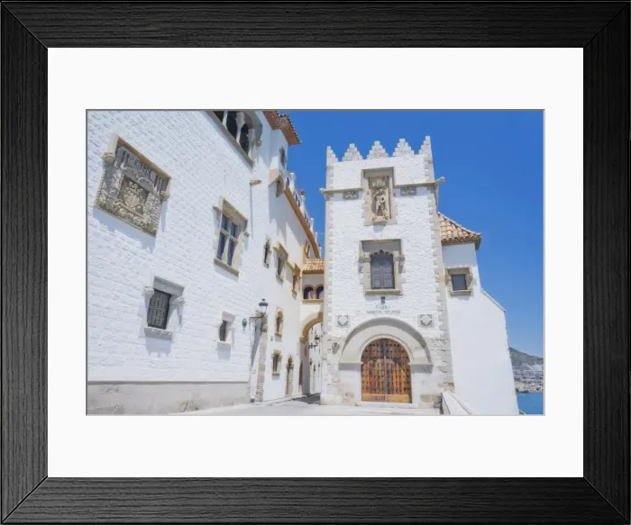 Framed Print : Palau Maricel (Maricel de Mar museum), Sitges, Costa Dorada, Catalonia, Spain, Europe Framed Print : Palau Maricel (Maricel de Mar museum), Sitges, Costa Dorada, Catalonia, Spain, Europe