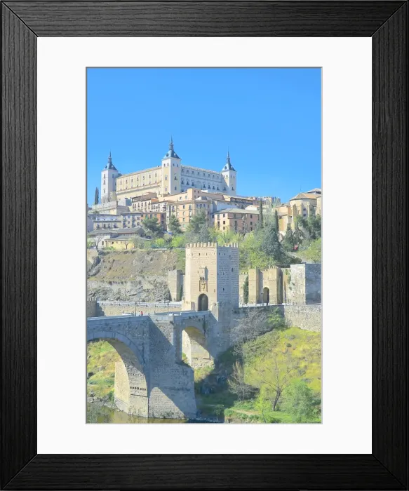 Framed Print : Historic city and bridge, Toledo, UNESCO World Heritage Site, Castilla La Mancha Framed Print : Historic city and bridge, Toledo, UNESCO World Heritage Site, Castilla La Mancha