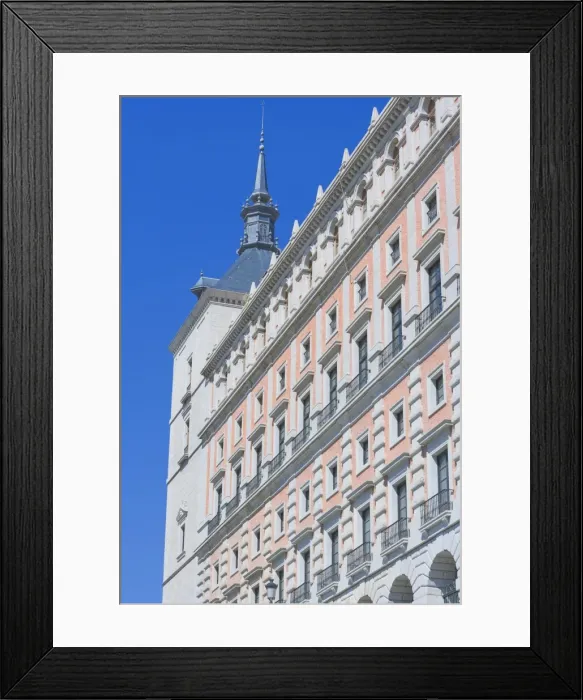 Framed Print : The Alcazar, Toledo, UNESCO World Heritage Site, Castilla La Mancha, Spain, Europe