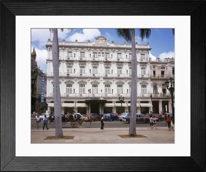 Framed Print : Hotel Inglaterra, Parque Central, Havana Vieja, Cuba, West Indies, Central America Framed Print : Hotel Inglaterra, Parque Central, Havana Vieja, Cuba, West Indies, Central America