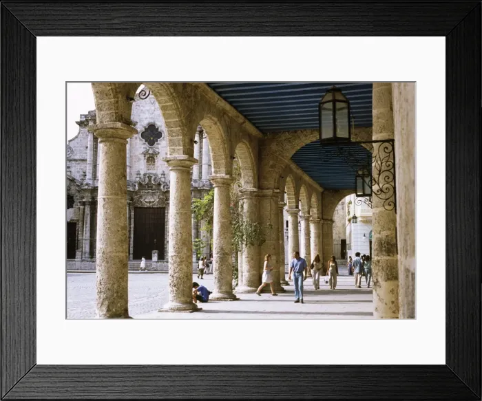 Framed Print : Plaza del Catedral, Old Havana, Cuba, West Indies, Central America Framed Print : Plaza del Catedral, Old Havana, Cuba, West Indies, Central America