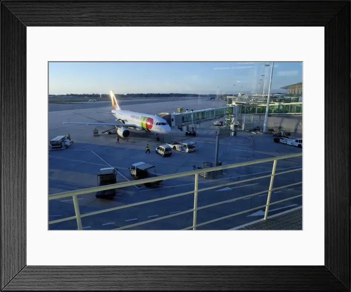Framed Print : New International Airport, Porto, Portugal, Europe Framed Print : New International Airport, Porto, Portugal, Europe