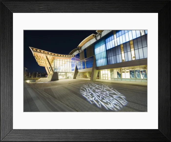 Framed Print : Richmond Oval, speed ice skating Olympic venue, Richmond, Vancouver, British Columbia Framed Print : Richmond Oval, speed ice skating Olympic venue, Richmond, Vancouver, British Columbia