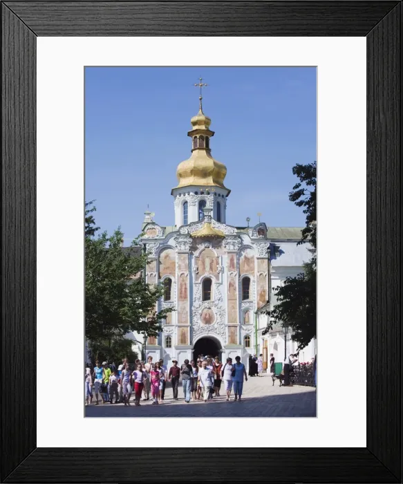 Framed Print : Trinity Gate church, The Lavra, UNESCO World Heritage Site, Kiev, Ukraine, Europe Framed Print : Trinity Gate church, The Lavra, UNESCO World Heritage Site, Kiev, Ukraine, Europe