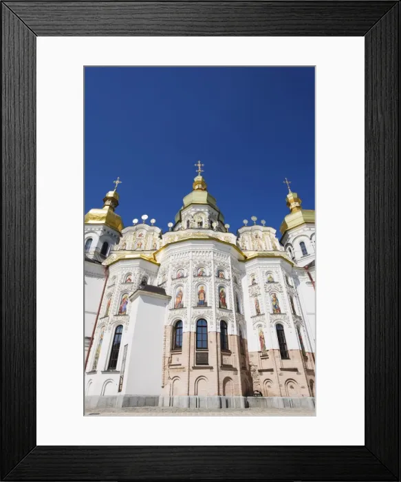 Framed Print : Dormition Cathedral (Uspensky Sobor), The Lavra, UNESCO World Heritage Site Framed Print : Dormition Cathedral (Uspensky Sobor), The Lavra, UNESCO World Heritage Site