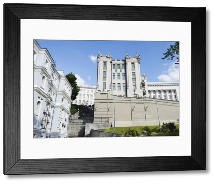 Framed Print : House of Chimeras, 20th century architecture by Vladislav Horodetsky, Kiev Framed Print : House of Chimeras, 20th century architecture by Vladislav Horodetsky, Kiev