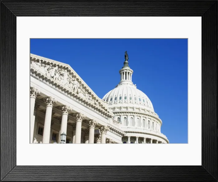 Framed Print : The Capitol Building, Capitol Hill, Washington D. C. United States of America Framed Print : The Capitol Building, Capitol Hill, Washington D. C. United States of America