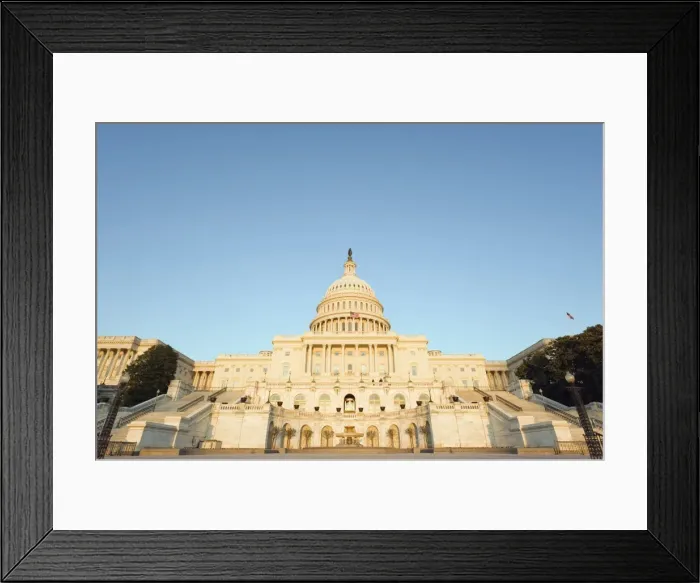Framed Print : Sunset on The Capitol Building, Capitol Hill, Washington D. C. United States of America Framed Print : Sunset on The Capitol Building, Capitol Hill, Washington D. C. United States of America