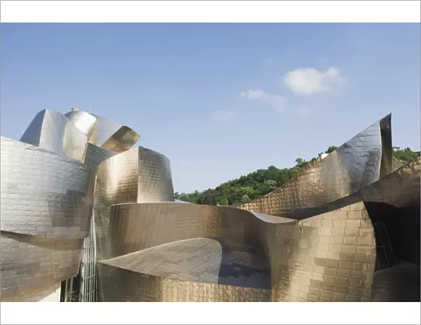 The Guggenheim, designed by Canadian-American architect Frank Gehry, built by Ferrovial