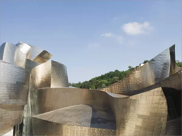 The Guggenheim, designed by Canadian-American architect Frank Gehry, built by Ferrovial