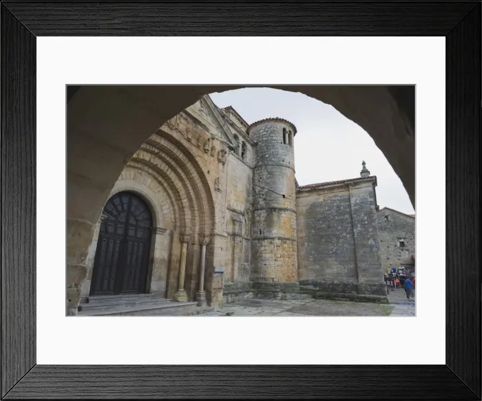 Framed Print : Santillana church, Santillana del Mar, Cantabria, Spain, Europe Framed Print : Santillana church, Santillana del Mar, Cantabria, Spain, Europe