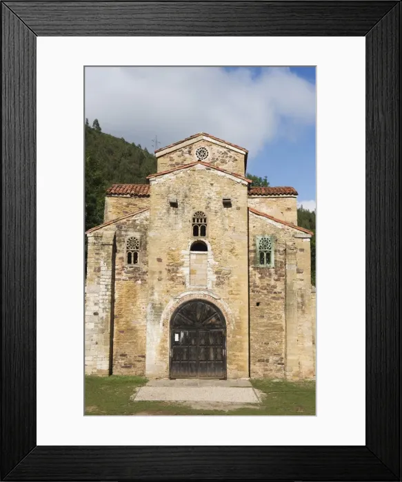Framed Print : San Miguel de Lillo, 9th century Royal Chapel of Summer Palace of Ramiro I Framed Print : San Miguel de Lillo, 9th century Royal Chapel of Summer Palace of Ramiro I