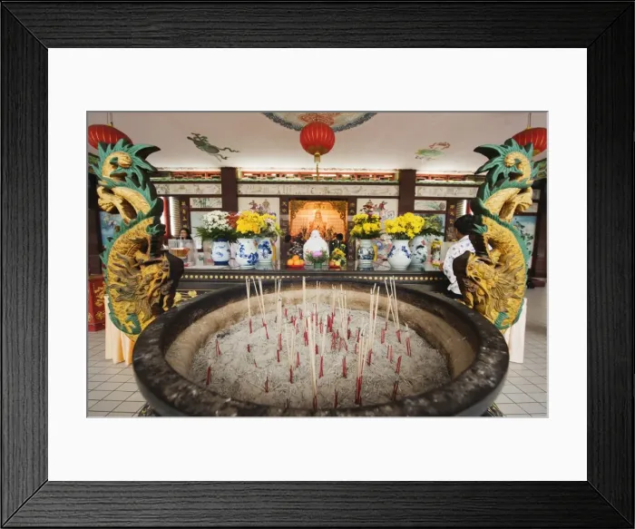 Framed Print : Incense sticks at Thean Hou Chinese Temple, Kuala Lumpur, Malaysia, Southeast Asia, Asia Framed Print : Incense sticks at Thean Hou Chinese Temple, Kuala Lumpur, Malaysia, Southeast Asia, Asia