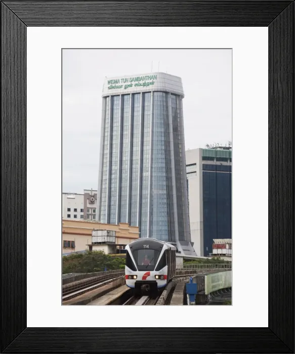 Framed Print : Monorail, Kuala Lumpur, Malaysia, Southeast Asia, Asia Framed Print : Monorail, Kuala Lumpur, Malaysia, Southeast Asia, Asia