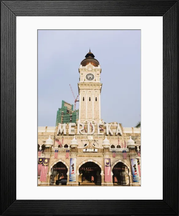 Framed Print : Sultan Abdul Samad Building, Merdeka Square, Kuala Lumpur, Malaysia, Southeast Asia, Asia