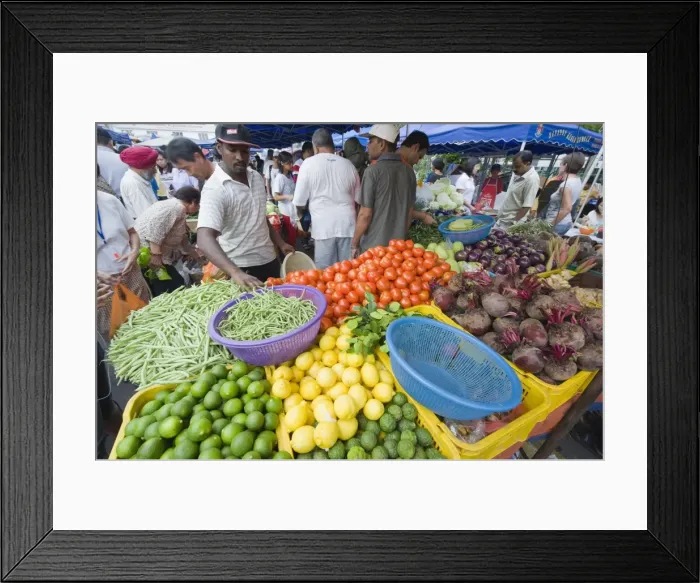 Framed Print : Bangsar Sunday market, Kuala Lumpur, Malaysia, Southeast Asia, Asia Framed Print : Bangsar Sunday market, Kuala Lumpur, Malaysia, Southeast Asia, Asia