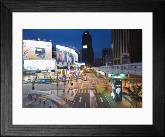 Framed Print : Bintang Walk, Bukit Bintang, Kuala Lumpur, Malaysia, Southeast Asia, Asia Framed Print : Bintang Walk, Bukit Bintang, Kuala Lumpur, Malaysia, Southeast Asia, Asia