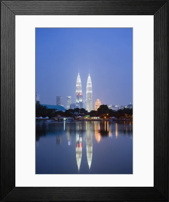 Framed Print : Petronas Towers, Lake Titiwangsa, Kuala Lumpur, Malaysia, Southeast Asia, Asia Framed Print : Petronas Towers, Lake Titiwangsa, Kuala Lumpur, Malaysia, Southeast Asia, Asia