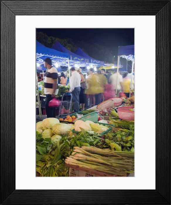 Framed Print : Bangsar Sunday night market, Kuala Lumpur, Malaysia, Southeast Asia, Asia Framed Print : Bangsar Sunday night market, Kuala Lumpur, Malaysia, Southeast Asia, Asia