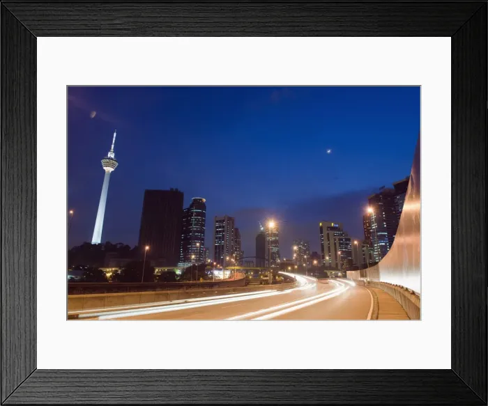 Framed Print : KL Tower, Kuala Lumpur, Malaysia, Southeast Asia, Asia Framed Print : KL Tower, Kuala Lumpur, Malaysia, Southeast Asia, Asia