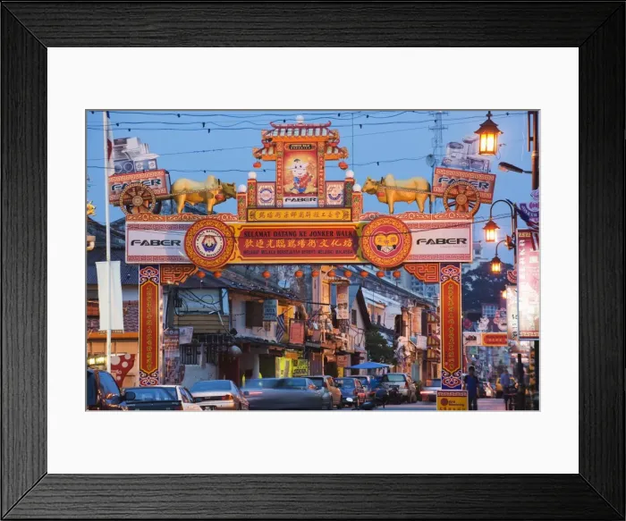 Framed Print : Chinatown Gate, Melaka (Malacca), Melaka State, Malaysia, Southeast Asia, Asia Framed Print : Chinatown Gate, Melaka (Malacca), Melaka State, Malaysia, Southeast Asia, Asia