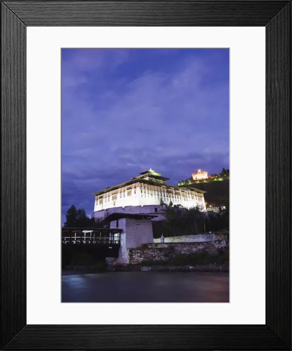 Framed Print : Paro Rinpung Dzong dating from 1644, Paro, Bhutan, Asia Framed Print : Paro Rinpung Dzong dating from 1644, Paro, Bhutan, Asia