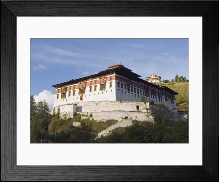 Framed Print : Paro Rinpung Dzong dating from 1644, Paro, Bhutan, Asia Framed Print : Paro Rinpung Dzong dating from 1644, Paro, Bhutan, Asia