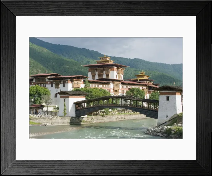 Framed Print : Punakha Dzong dating from 1637, Punakha, Bhutan, Asia Framed Print : Punakha Dzong dating from 1637, Punakha, Bhutan, Asia