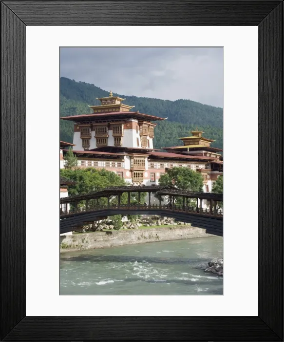 Framed Print : Punakha Dzong dating from 1637, Punakha, Bhutan, Asia Framed Print : Punakha Dzong dating from 1637, Punakha, Bhutan, Asia