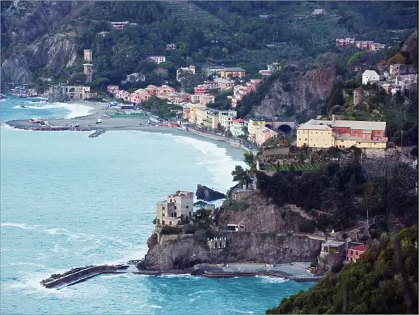 Village of Monterosso, Cinque Terre, UNESCO World Heritage Site, Liguria, Italy, Europe