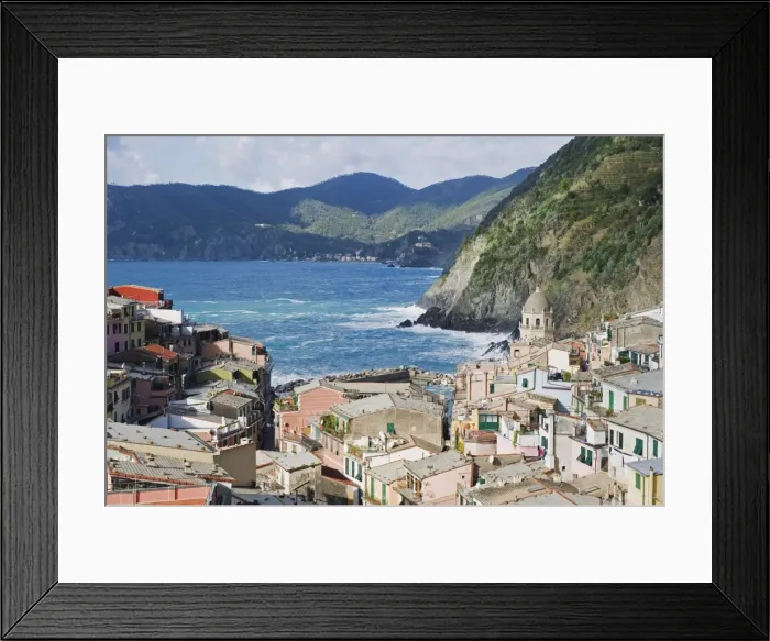 Framed Print : Village of Vernazza, Cinque Terre, UNESCO World Heritage Site, Liguria, Italy, Europe Framed Print : Village of Vernazza, Cinque Terre, UNESCO World Heritage Site, Liguria, Italy, Europe
