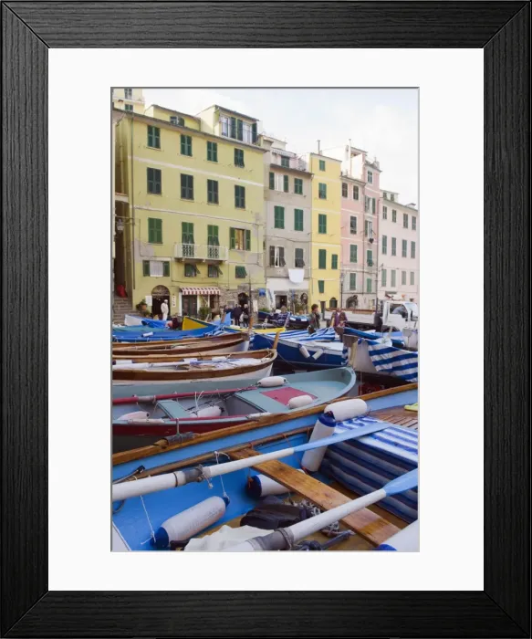 Framed Print : Fishing boats in the village of Vernazza, Cinque Terre, UNESCO World Heritage Site Framed Print : Fishing boats in the village of Vernazza, Cinque Terre, UNESCO World Heritage Site
