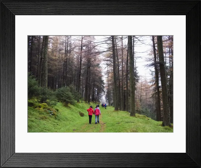 Framed Print : Hikers walking in Brecon Beacons National Park, South Wales, United Kingdom, Europe Framed Print : Hikers walking in Brecon Beacons National Park, South Wales, United Kingdom, Europe