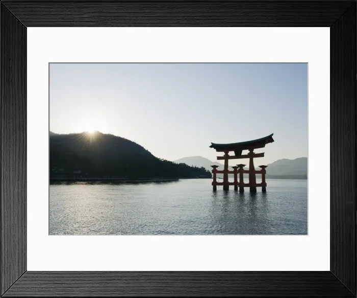 Framed Print : Itsukushima Shrine Torii Gate, UNESCO World Heritage Site, Miyajima Island Framed Print : Itsukushima Shrine Torii Gate, UNESCO World Heritage Site, Miyajima Island