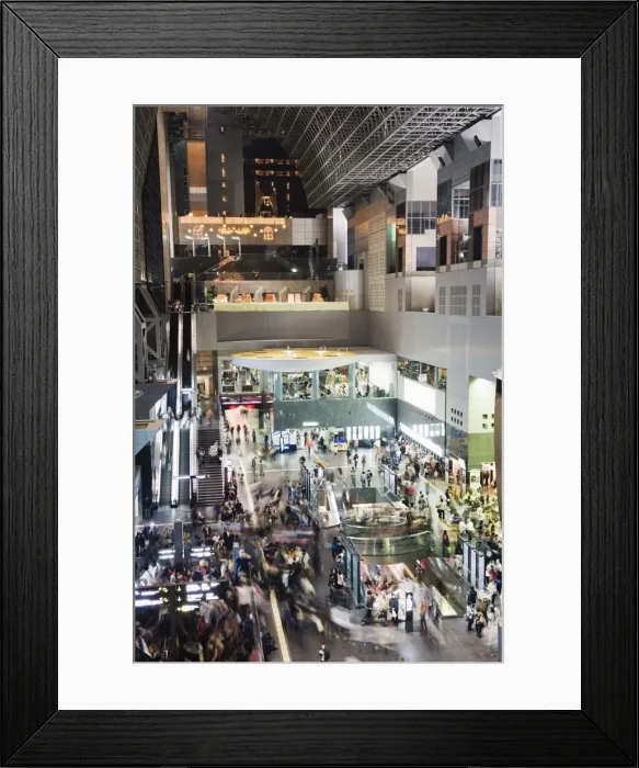 Framed Print : Kyoto Station, Kyoto, Japan, Asia Framed Print : Kyoto Station, Kyoto, Japan, Asia