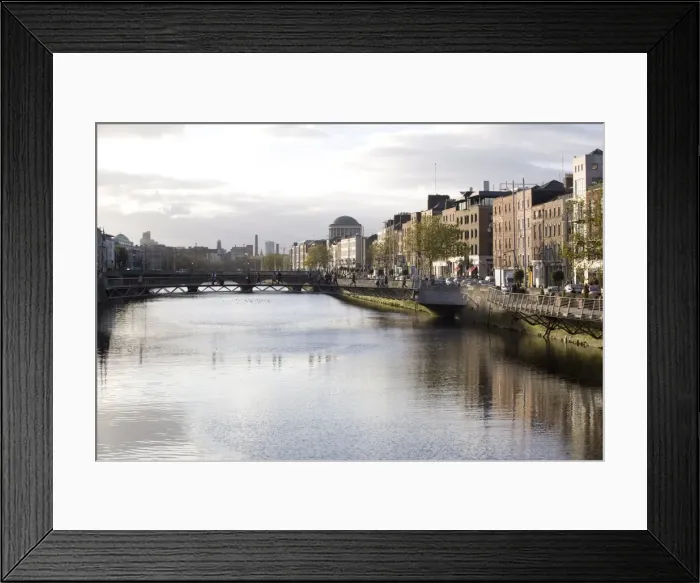 Framed Print : The Liffey River, Dublin, Republic of Ireland, Europe Framed Print : The Liffey River, Dublin, Republic of Ireland, Europe