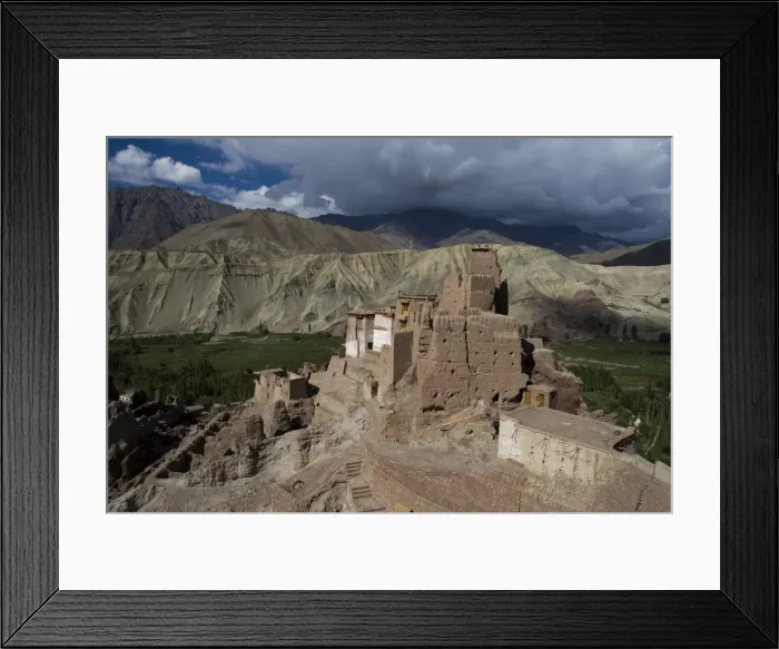 Framed Print : Basgo, Ladakh, India, Asia Framed Print : Basgo, Ladakh, India, Asia