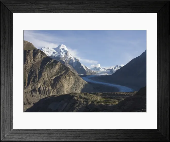 Framed Print : Glacier, Zanskar, India, Asia Framed Print : Glacier, Zanskar, India, Asia