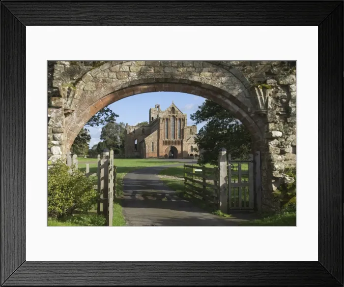 Framed Print : Built with stone taken from Hadrians Wall, Lanercost Abbey, Lanercost, Brampton Framed Print : Built with stone taken from Hadrians Wall, Lanercost Abbey, Lanercost, Brampton