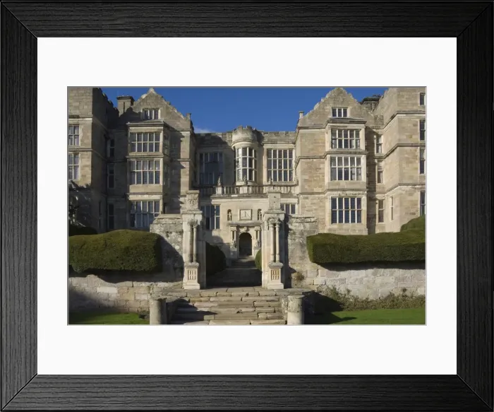Framed Print : Fountains House, Fountains Abbey, near Ripon, North Yorkshire, England
