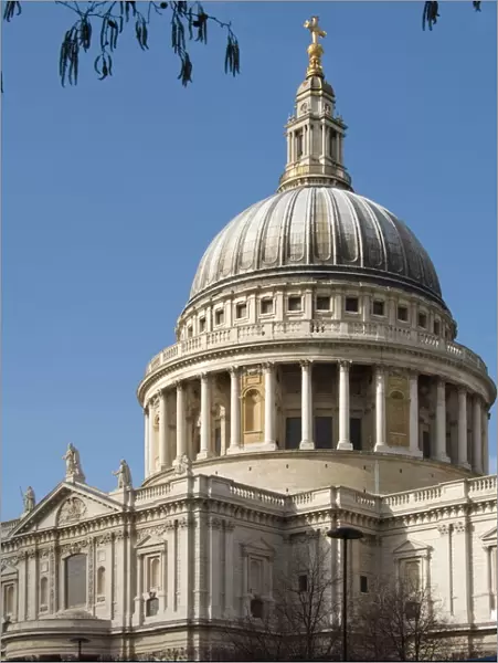 St. Pauls Cathedral, City of London, London, England, United Kingdom, Europe