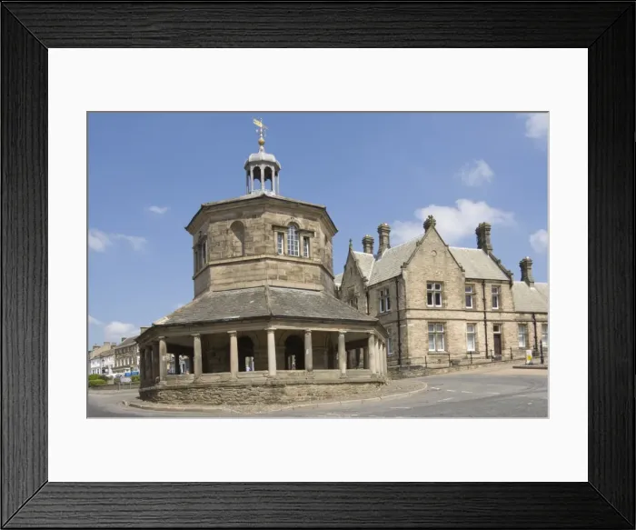 Framed Print : The Market Cross, Barnard Castle, County Durham, England, United Kingdom, Europe Framed Print : The Market Cross, Barnard Castle, County Durham, England, United Kingdom, Europe