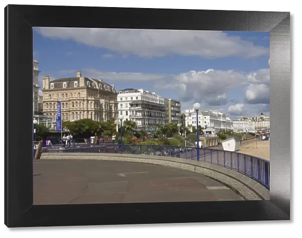 The seafront at Eastbourne, East Sussex, England, United Kingdom, Europe