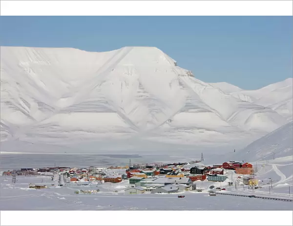Longyearbyen, Svalbard, Spitzbergen, Arctic, Norway, Scandinavia, Europe