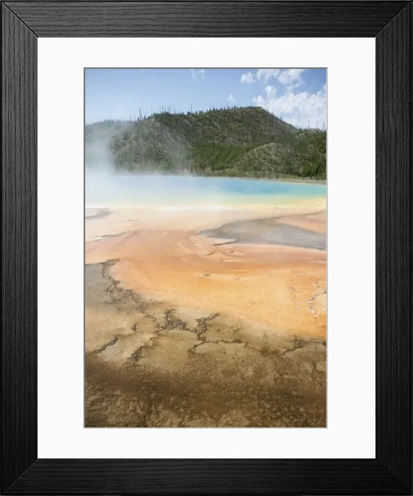Framed Print : Sapphire Pool, Yellowstone National Park, UNESCO World Heritage Site, Wyoming Framed Print : Sapphire Pool, Yellowstone National Park, UNESCO World Heritage Site, Wyoming