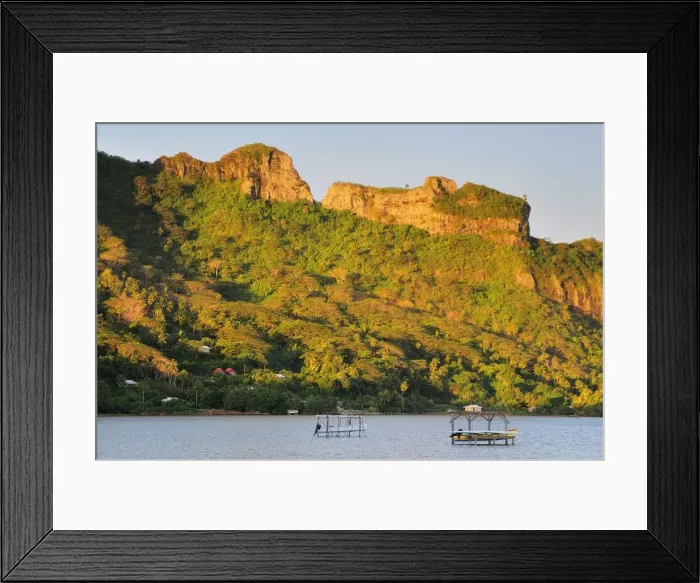 Framed Print : Mount Teurafaatiu, Maupiti, French Polynesia, South Pacific Ocean, Pacific Framed Print : Mount Teurafaatiu, Maupiti, French Polynesia, South Pacific Ocean, Pacific