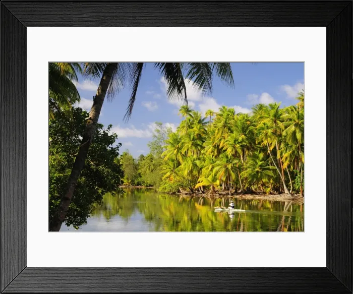 Framed Print : Canoe on Faie Bay, Huahine, French Polynesia, South Pacific Ocean, Pacific Framed Print : Canoe on Faie Bay, Huahine, French Polynesia, South Pacific Ocean, Pacific