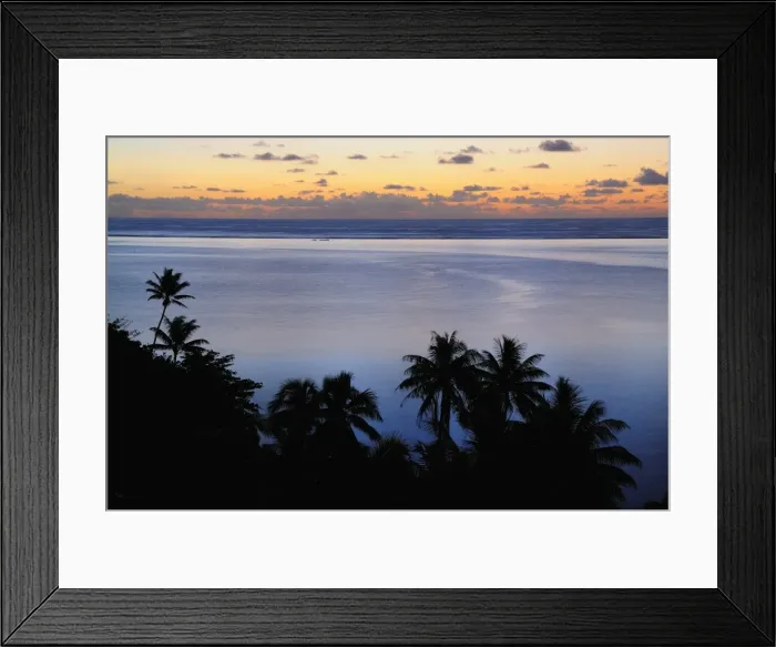 Framed Print : Mahuti Bay, Huahine, French Polynesia, South Pacific Ocean, Pacific Framed Print : Mahuti Bay, Huahine, French Polynesia, South Pacific Ocean, Pacific